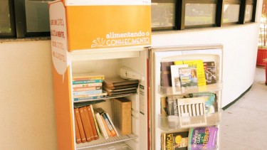 Saiba mais sobre o projeto "Geladeira de Livros"