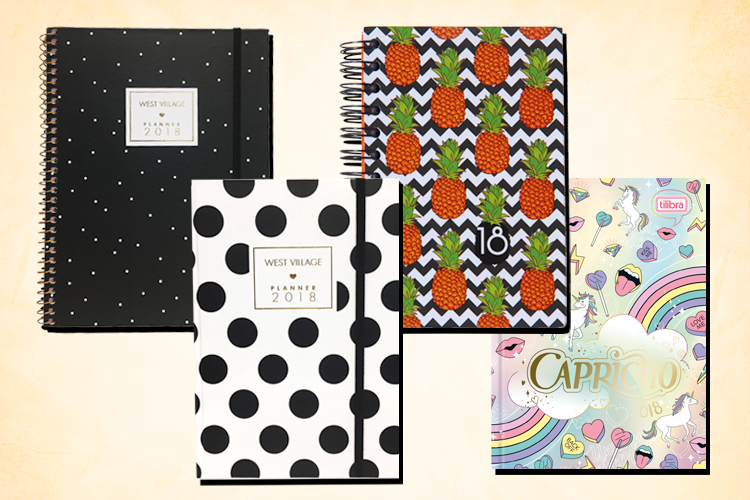 Organize suas leituras em 2018 com um planner!