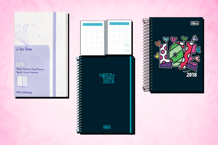 Organize suas leituras em 2018 com um planner!