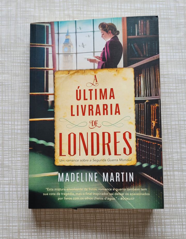 Resenha: A Última Livraria de Londres - Madeline Martin